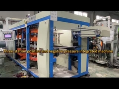 Μηχανή ενσωματωμένη σε θετική και αρνητική πίεση με τρεις σταθμούς