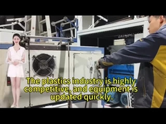 Μεγάλη ταχύτητα πλαστικό συντρίμμιο για υλικά PP / PE / PET.