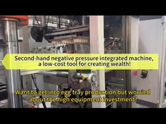 Πλήρως αυτόματη μηχανή θερμομόρφωσης πλαστικών με τρεις σταθμούς