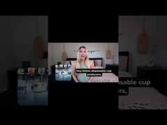 Πλήρως αυτόματη μηχανή κατασκευής πλαστικών φλιτζανιών καφέ