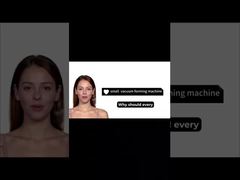 μικρές πλαστικές μηχανές διαμόρφωσης επιτραπέζια μηχανή διαμόρφωσης κενού