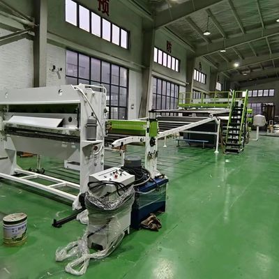 Χρησιμοποιούμενη γραμμή εκτόξευσης πλαστικών φύλλων PP PET συνεχής