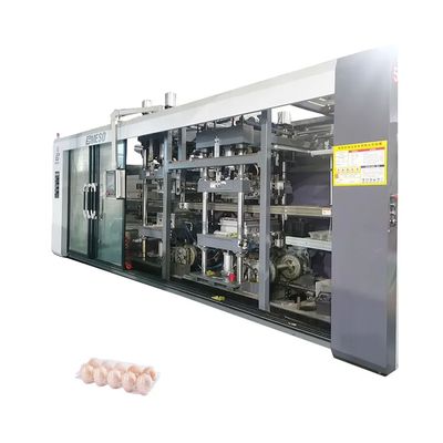 130KW Θερματική ισχύς Μηχανή θερμομόρφωσης πλαστικών με σύστημα ελέγχου PLC