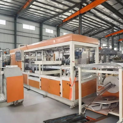 120KW ισχύς Πλήρως αυτόματη μηχανή θερμομόρφωσης πλαστικών με μέγιστο βάθος σχηματισμού 120mm