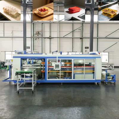 Πλήρως Αυτόματη Μηχανή Θερμοδιαμόρφωσης Πλαστικών Δίσκων Τριών Σταθμών